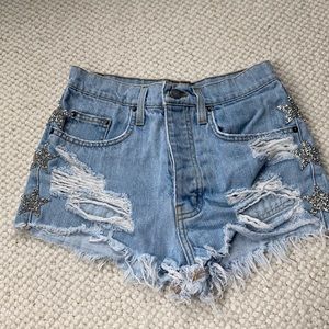 LF Carmar star Jean shorts